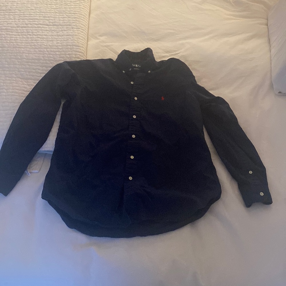 Men’s Ralph Lauren Polo Button down Navy Size M